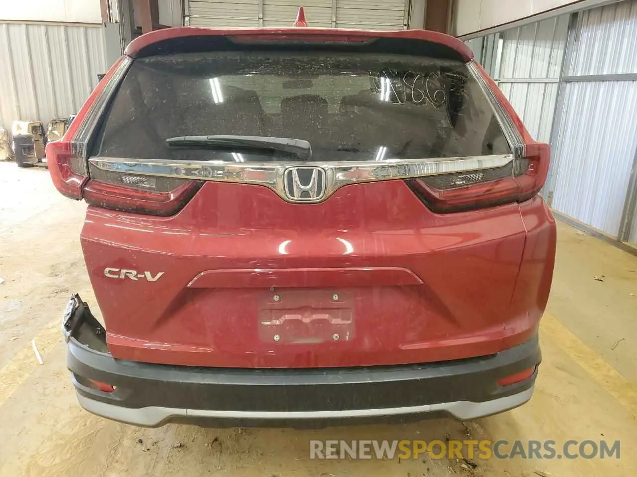 6 fotografías del automóvil dañado 2HKRW1H53LH408463 HONDA CRV 2020