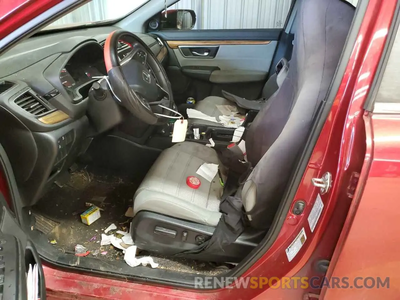 7 fotografías del automóvil dañado 2HKRW1H53LH408463 HONDA CRV 2020