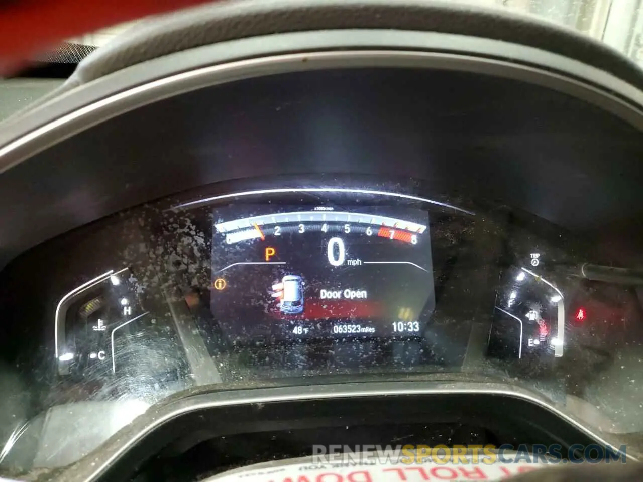 9 fotografías del automóvil dañado 2HKRW1H53LH408463 HONDA CRV 2020