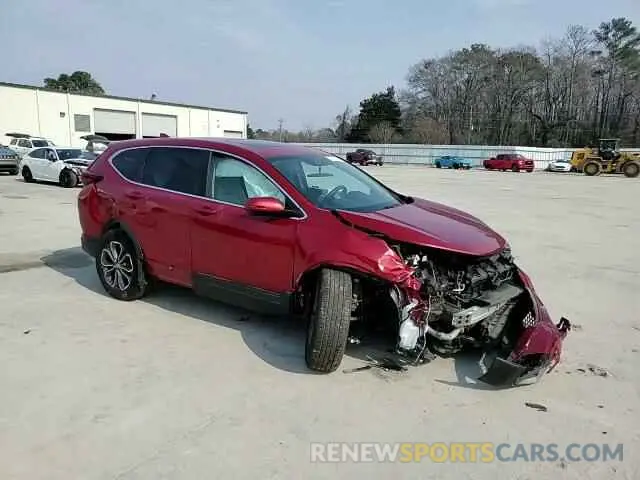 10 fotografías del automóvil dañado 2HKRW1H55LH408464 HONDA CRV 2020