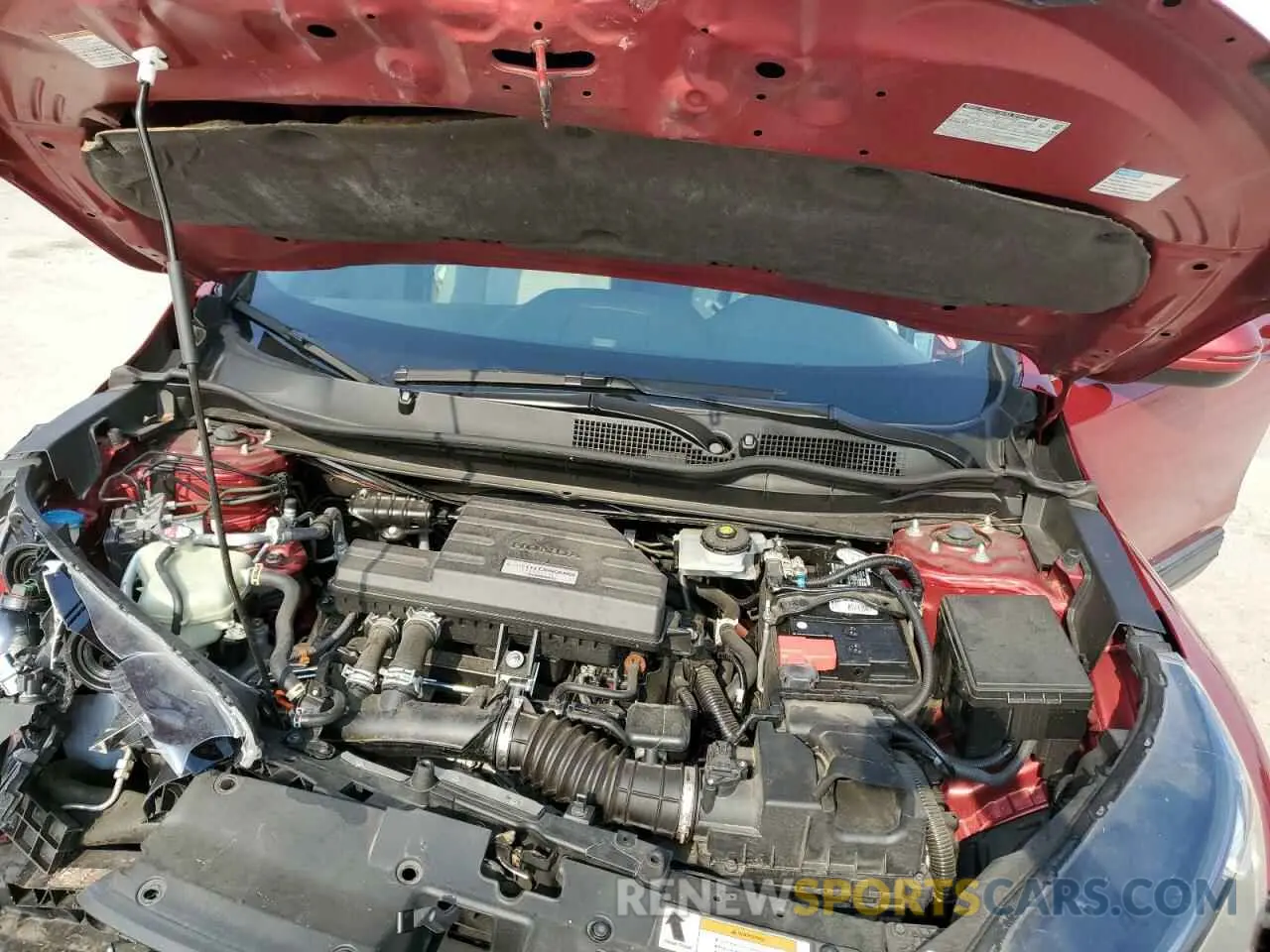 13 fotografías del automóvil dañado 2HKRW1H55LH408464 HONDA CRV 2020