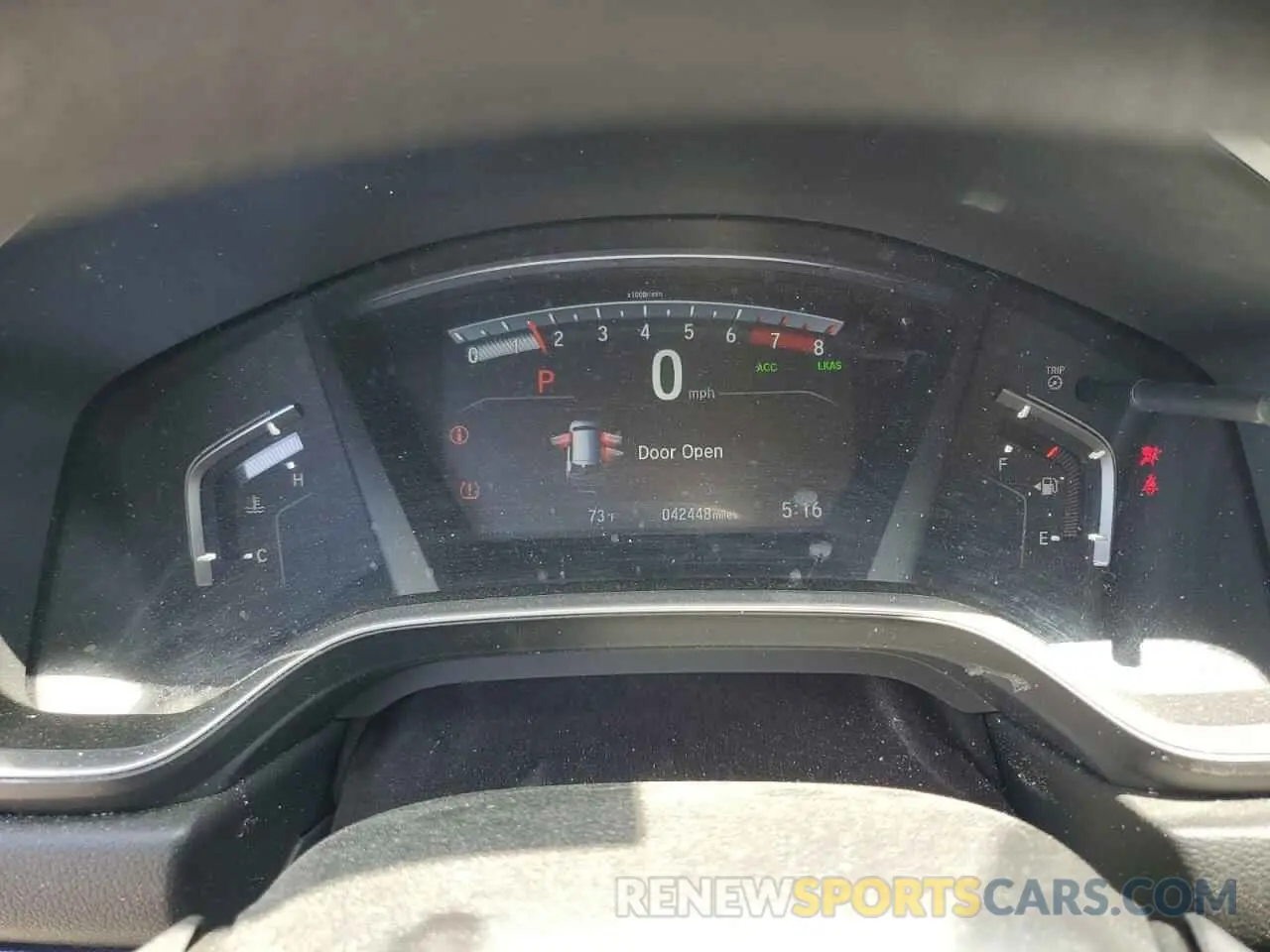 9 fotografías del automóvil dañado 2HKRW1H56LH400454 HONDA CRV 2020
