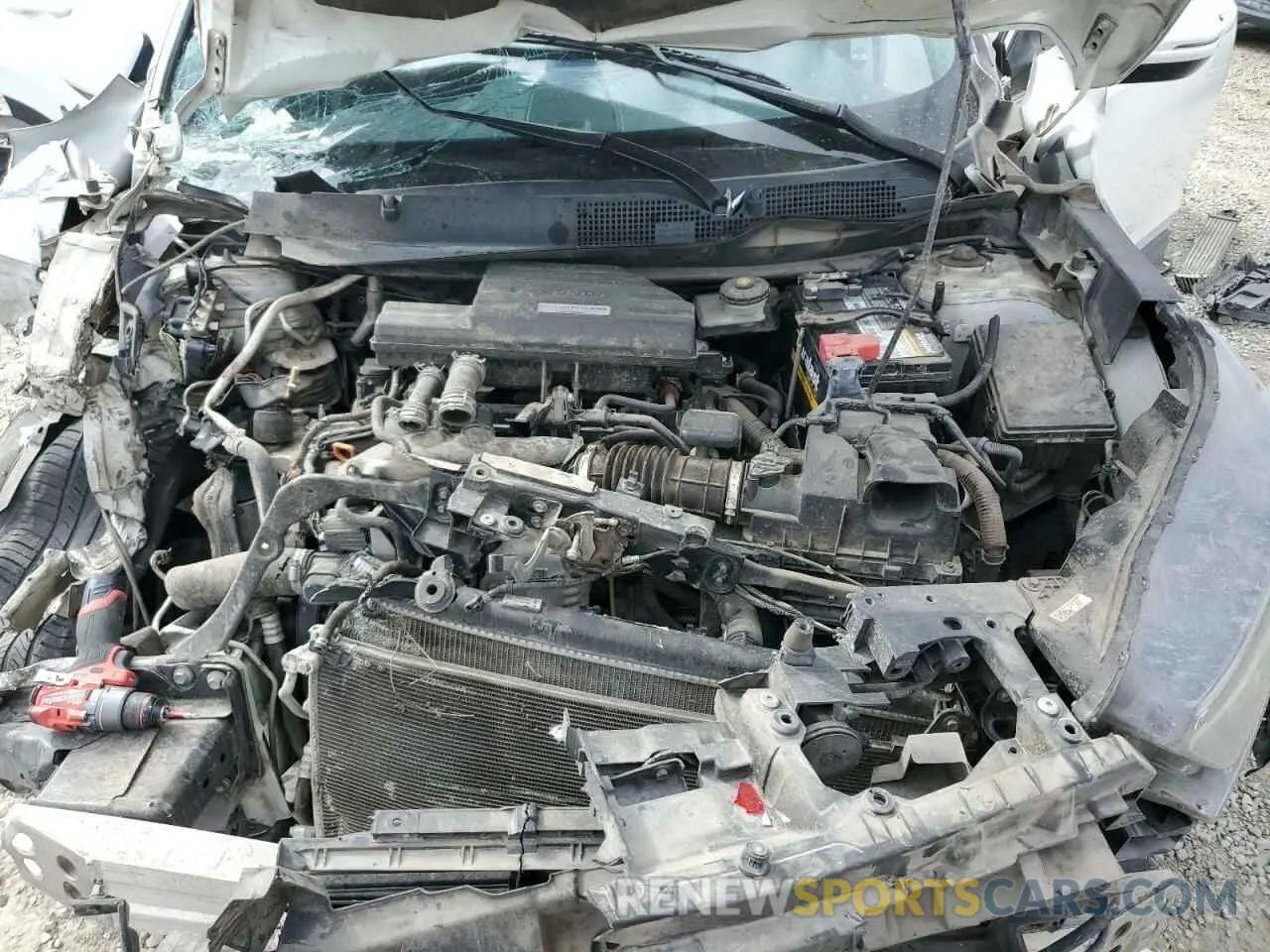 12 fotografías del automóvil dañado 2HKRW1H56LH428898 HONDA CRV 2020