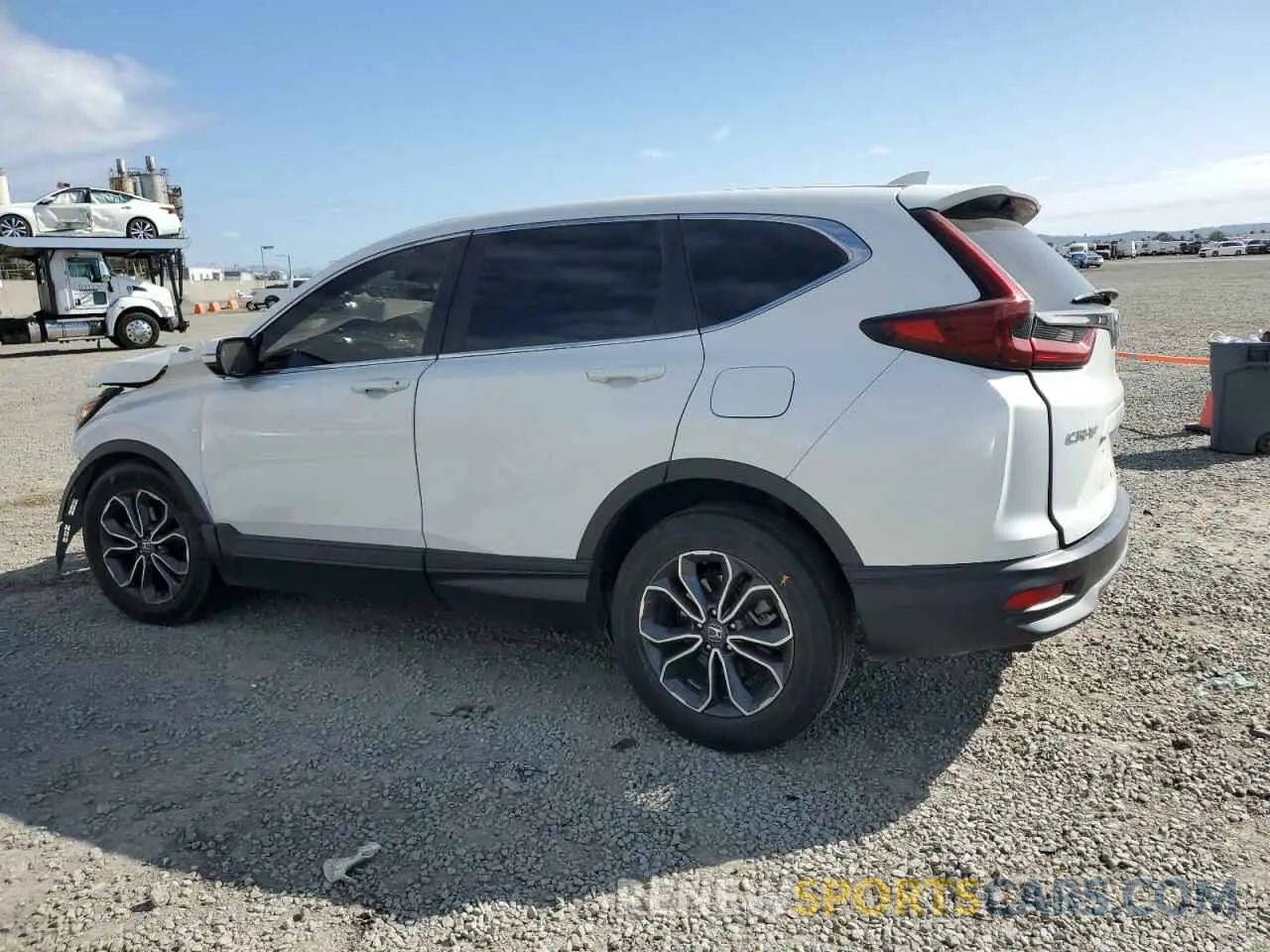 2 fotografías del automóvil dañado 2HKRW1H56LH428898 HONDA CRV 2020