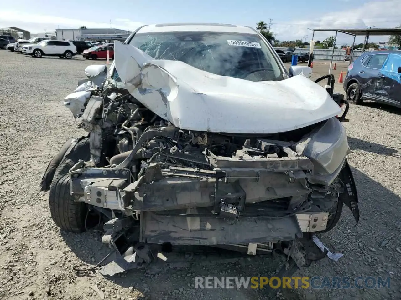 5 fotografías del automóvil dañado 2HKRW1H56LH428898 HONDA CRV 2020