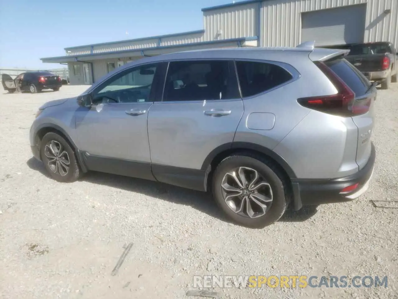 2 fotografías del automóvil dañado 2HKRW1H57LH409079 HONDA CRV 2020