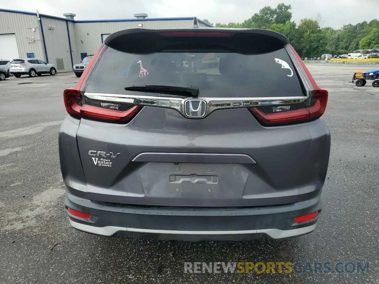 6 fotografías del automóvil dañado 2HKRW1H5XLH405673 HONDA CRV 2020