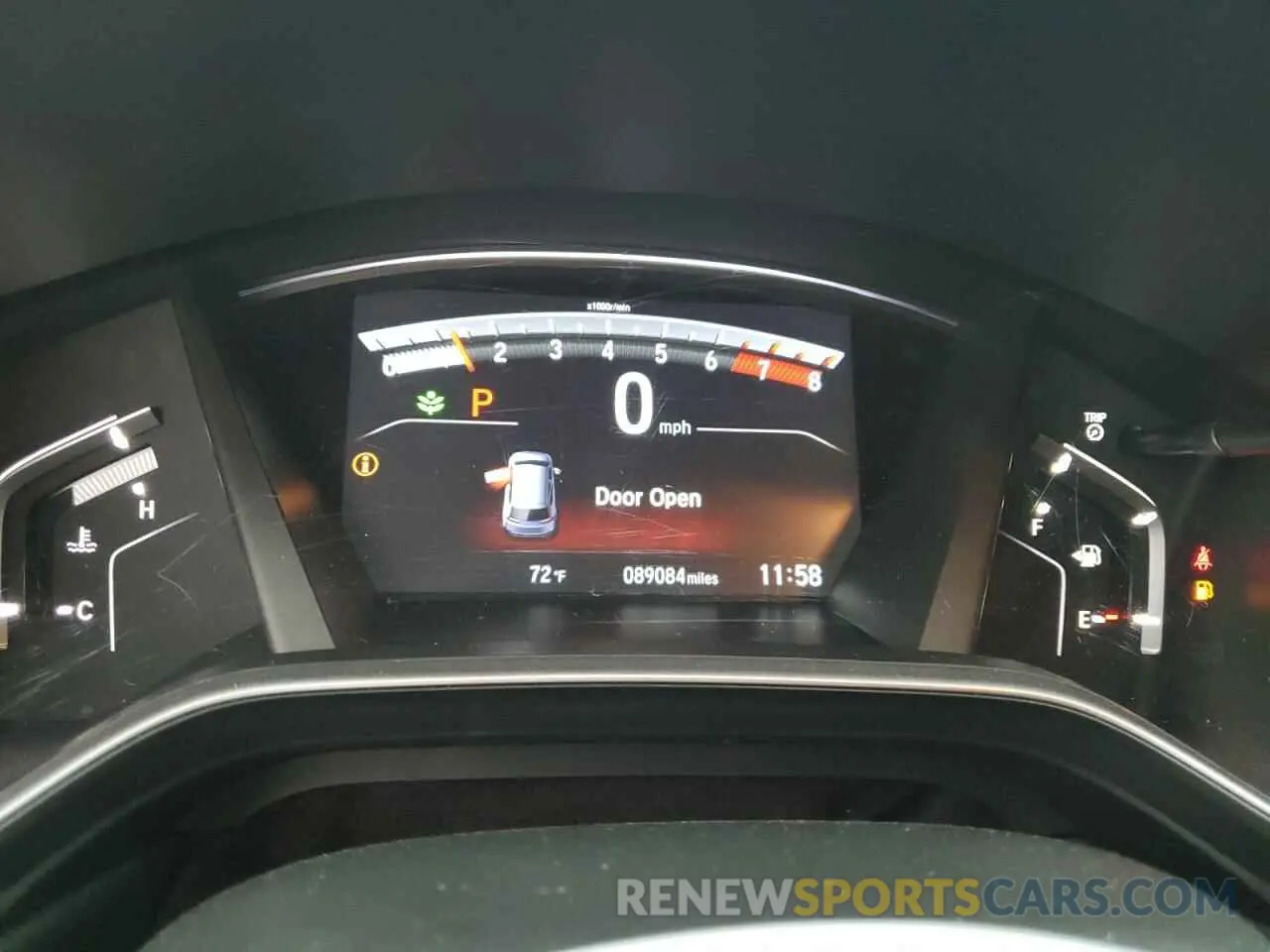 9 fotografías del automóvil dañado 2HKRW1H5XLH415023 HONDA CRV 2020