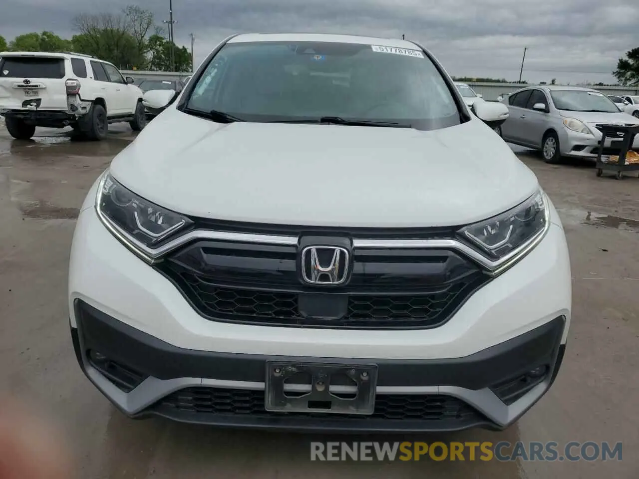 5 fotografías del automóvil dañado 2HKRW1H89LH426038 HONDA CRV 2020