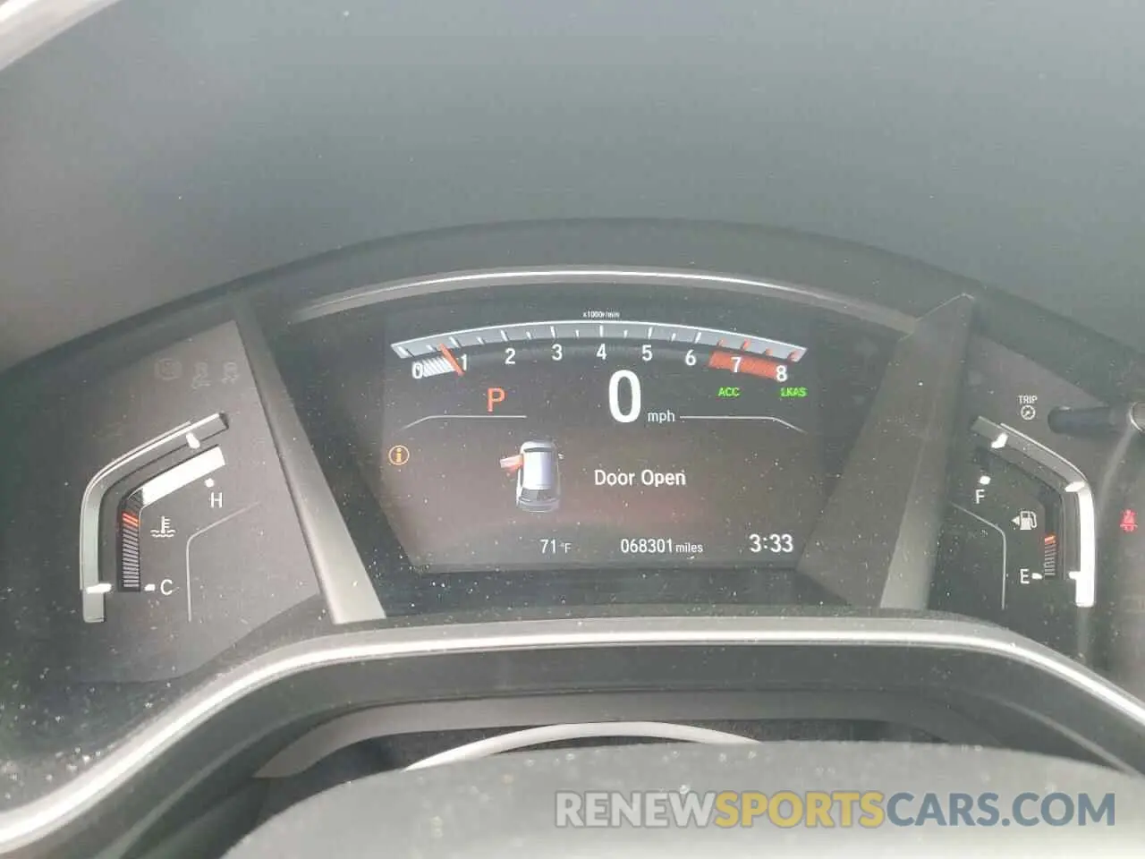 9 fotografías del automóvil dañado 2HKRW1H89LH426038 HONDA CRV 2020