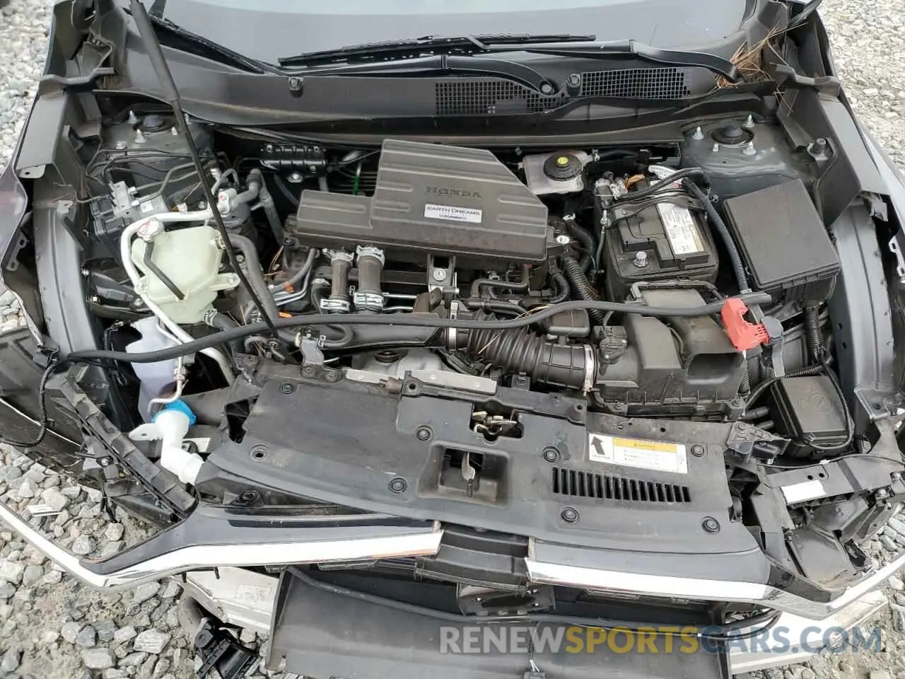 12 fotografías del automóvil dañado 2HKRW1H95LH402540 HONDA CRV 2020