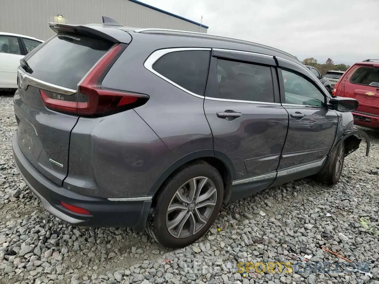 3 fotografías del automóvil dañado 2HKRW1H95LH402540 HONDA CRV 2020