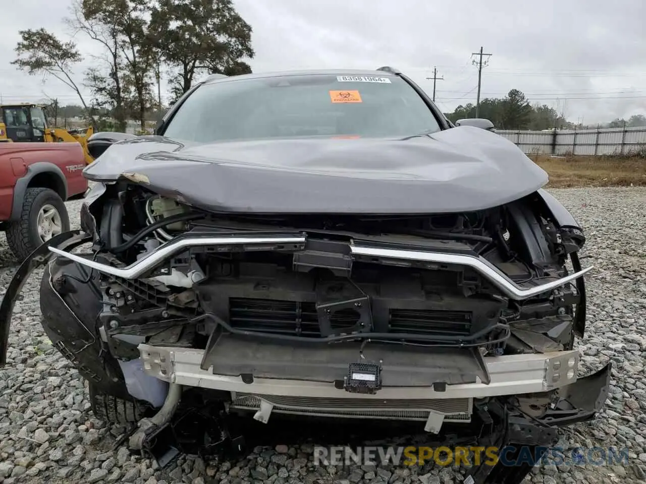 5 fotografías del automóvil dañado 2HKRW1H95LH402540 HONDA CRV 2020