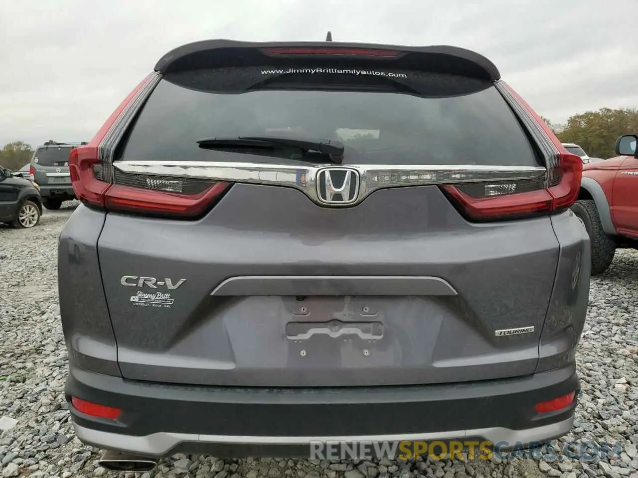 6 fotografías del automóvil dañado 2HKRW1H95LH402540 HONDA CRV 2020