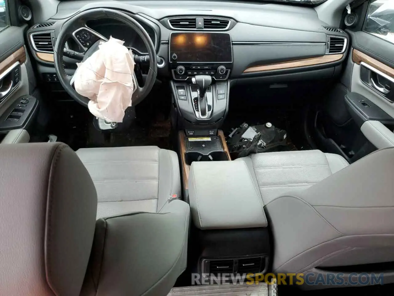 8 fotografías del automóvil dañado 2HKRW1H95LH402540 HONDA CRV 2020