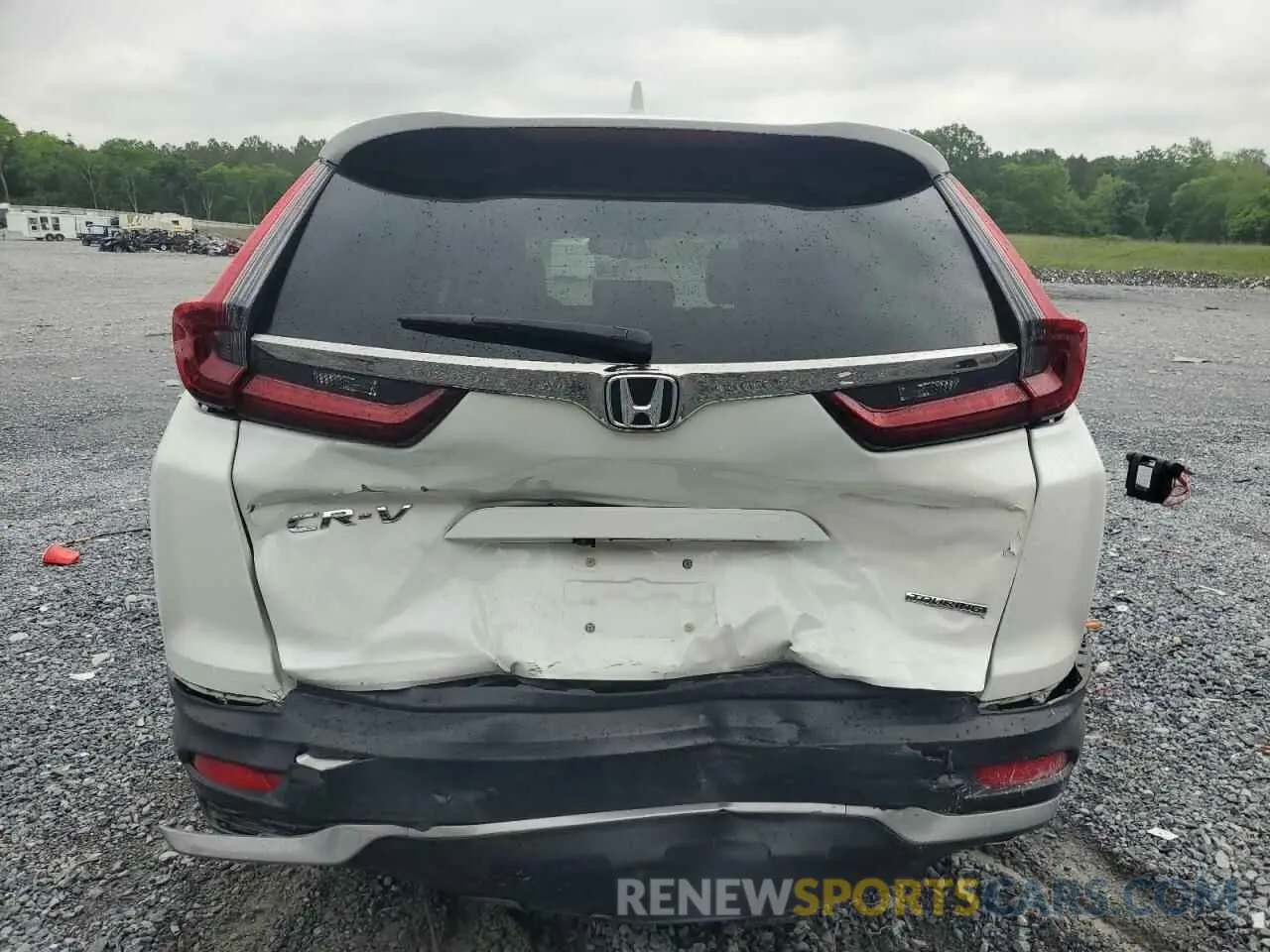 6 fotografías del automóvil dañado 2HKRW1H9XLH400766 HONDA CRV 2020