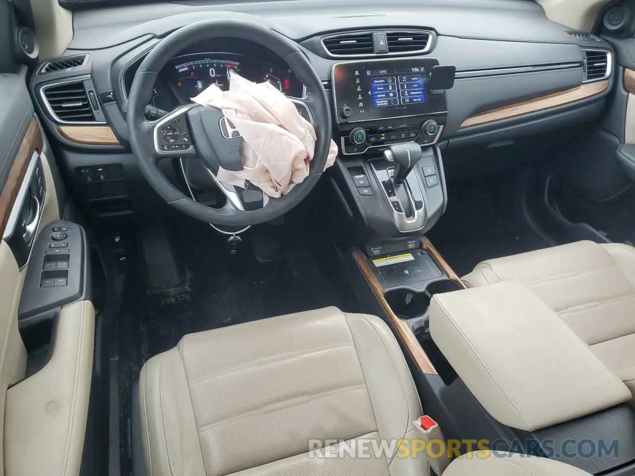 8 fotografías del automóvil dañado 2HKRW1H9XLH400766 HONDA CRV 2020