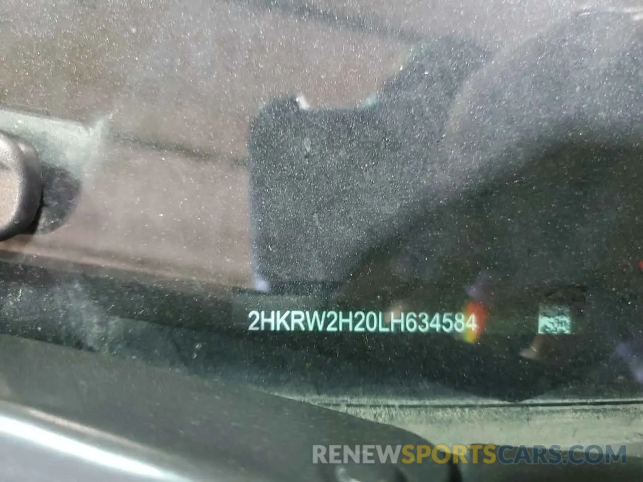 13 fotografías del automóvil dañado 2HKRW2H20LH634584 HONDA CRV 2020