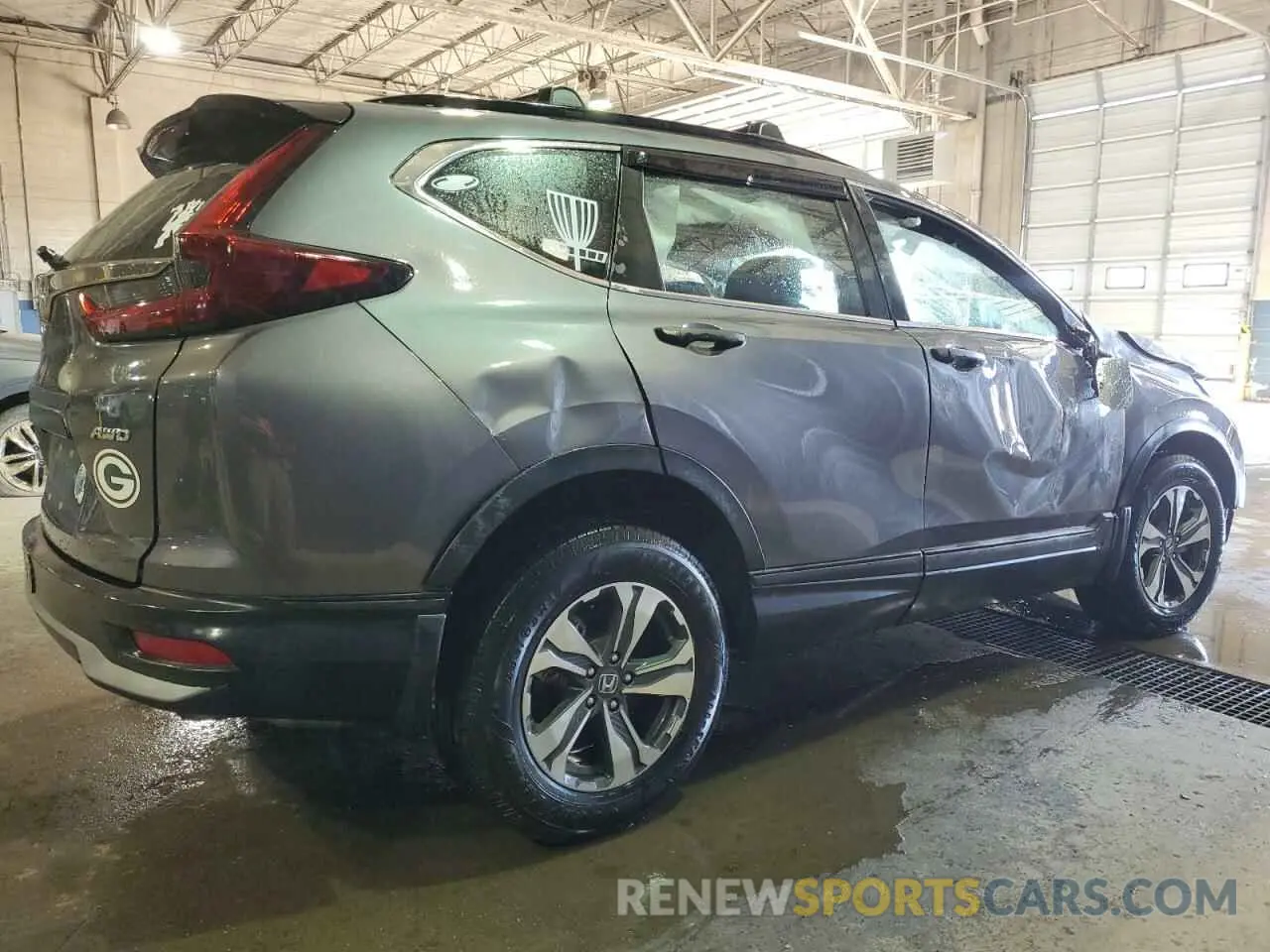 3 fotografías del automóvil dañado 2HKRW2H20LH634584 HONDA CRV 2020