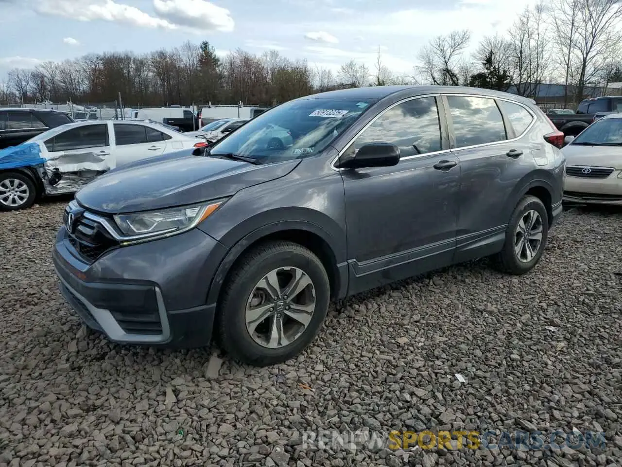 1 fotografías del automóvil dañado 2HKRW2H20LH679721 HONDA CRV 2020