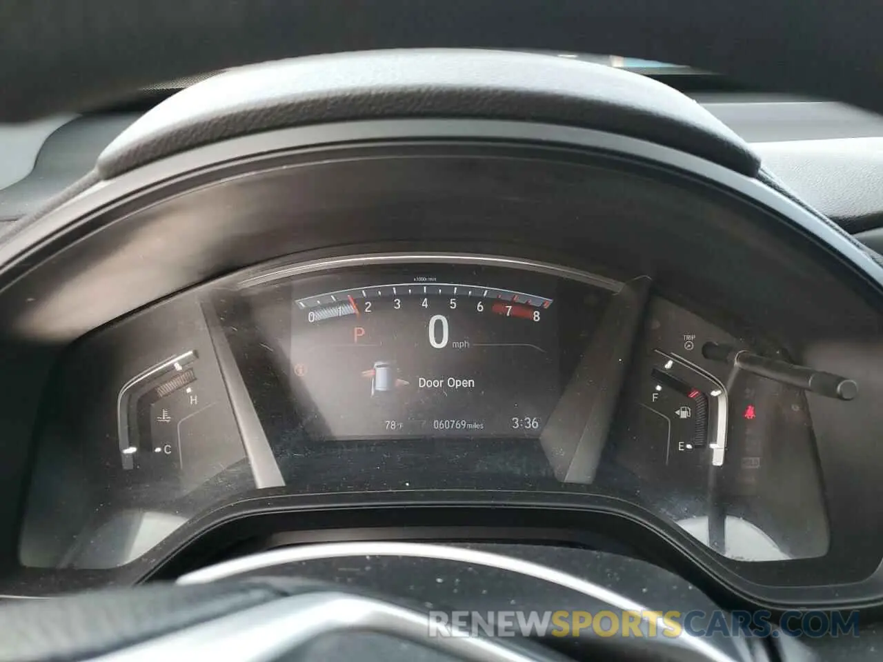 9 fotografías del automóvil dañado 2HKRW2H20LH679721 HONDA CRV 2020