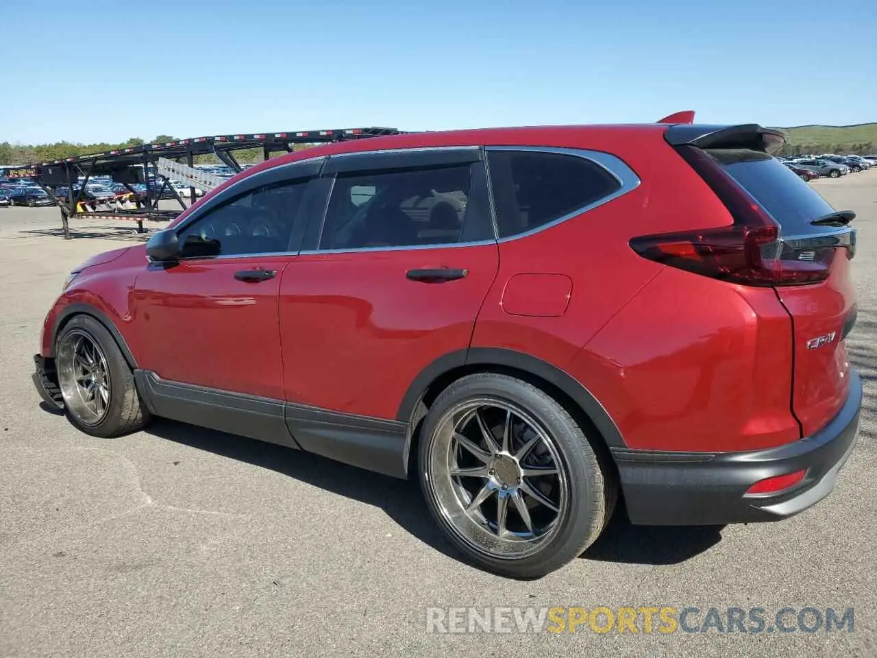 2 fotografías del automóvil dañado 2HKRW2H21LH642001 HONDA CRV 2020