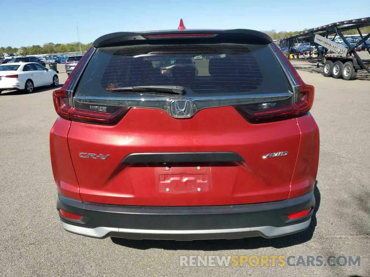 6 fotografías del automóvil dañado 2HKRW2H21LH642001 HONDA CRV 2020