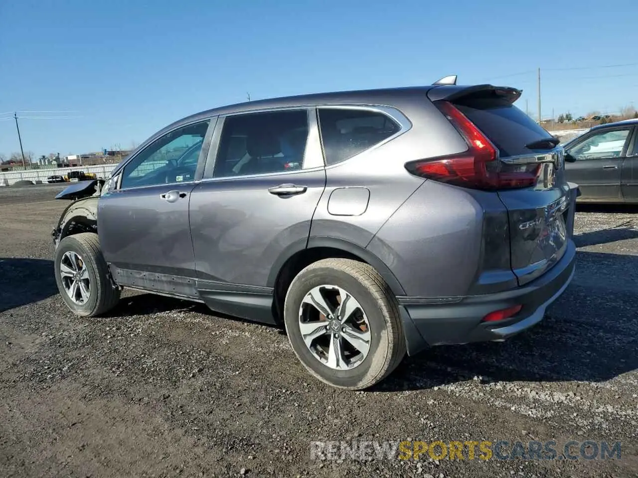 2 fotografías del automóvil dañado 2HKRW2H23LH207383 HONDA CRV 2020