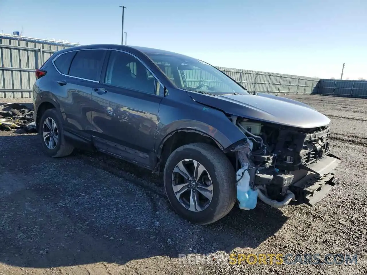 4 fotografías del automóvil dañado 2HKRW2H23LH207383 HONDA CRV 2020