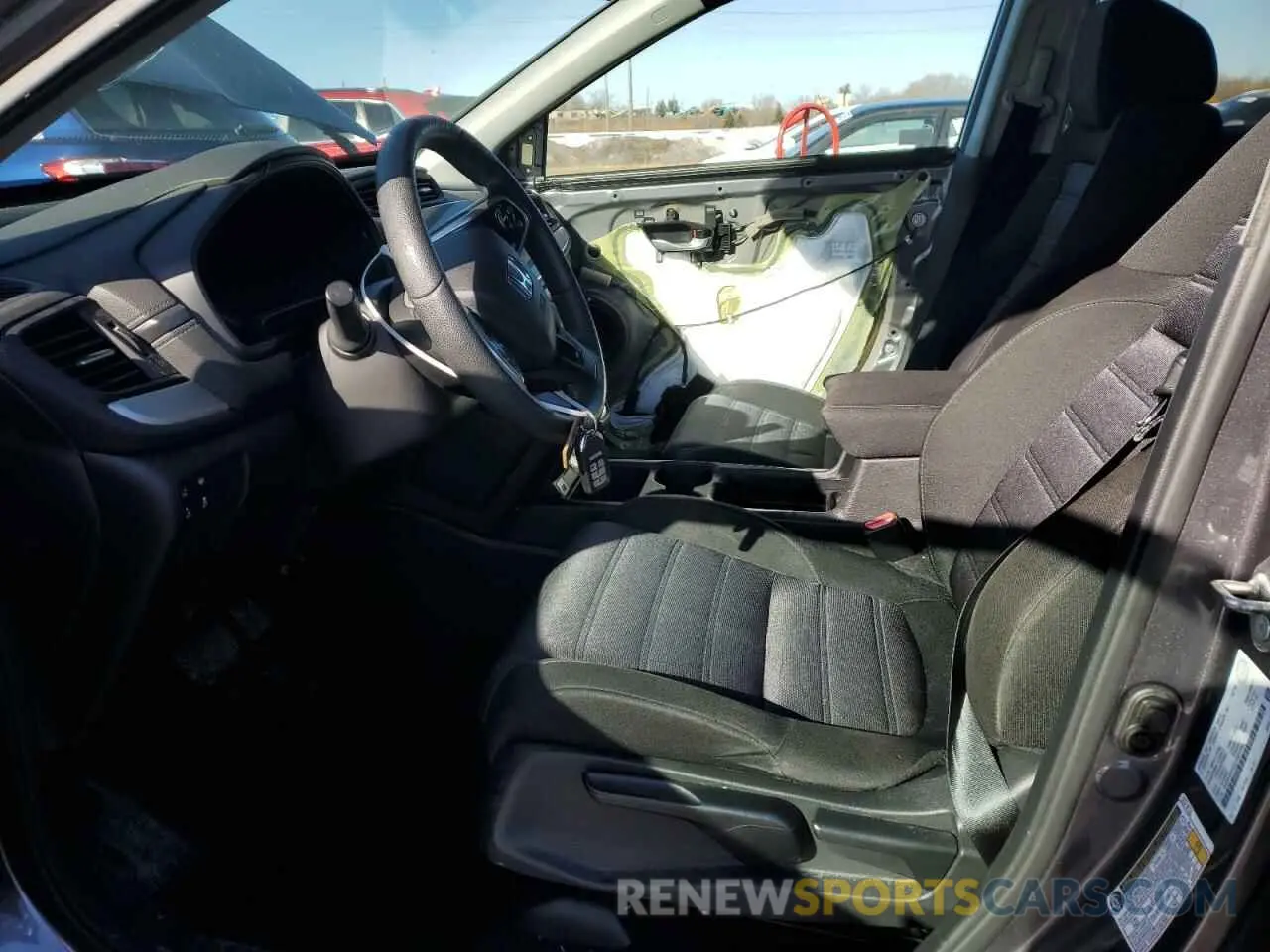 7 fotografías del automóvil dañado 2HKRW2H23LH207383 HONDA CRV 2020