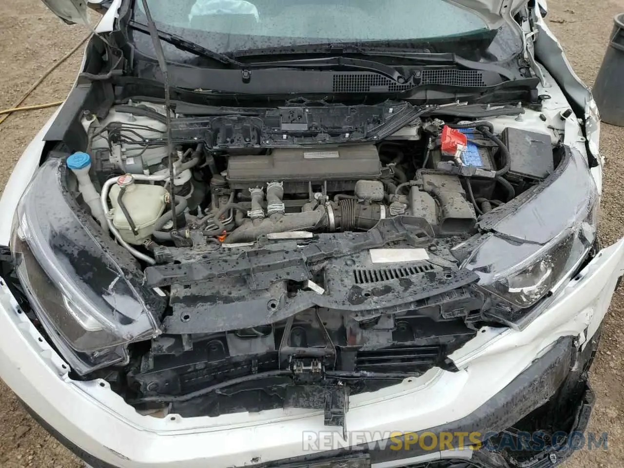 12 fotografías del automóvil dañado 2HKRW2H23LH219145 HONDA CRV 2020