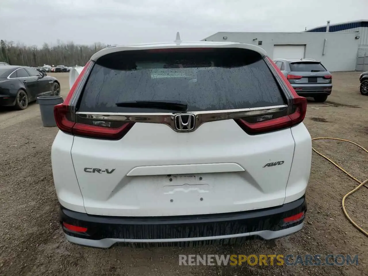 6 fotografías del automóvil dañado 2HKRW2H23LH219145 HONDA CRV 2020