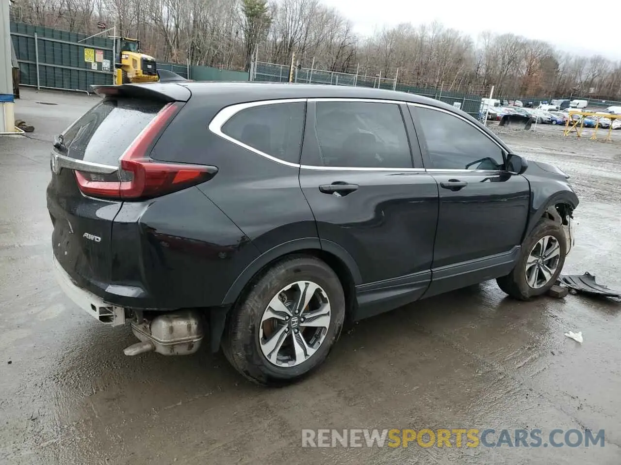 3 fotografías del automóvil dañado 2HKRW2H25LH647203 HONDA CRV 2020