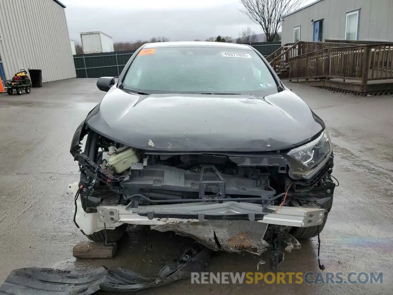 5 fotografías del automóvil dañado 2HKRW2H25LH647203 HONDA CRV 2020