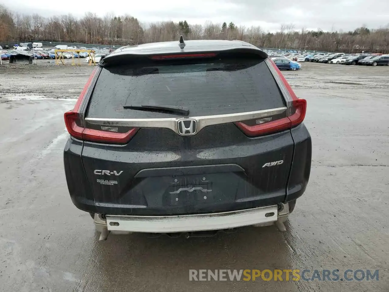 6 fotografías del automóvil dañado 2HKRW2H25LH647203 HONDA CRV 2020