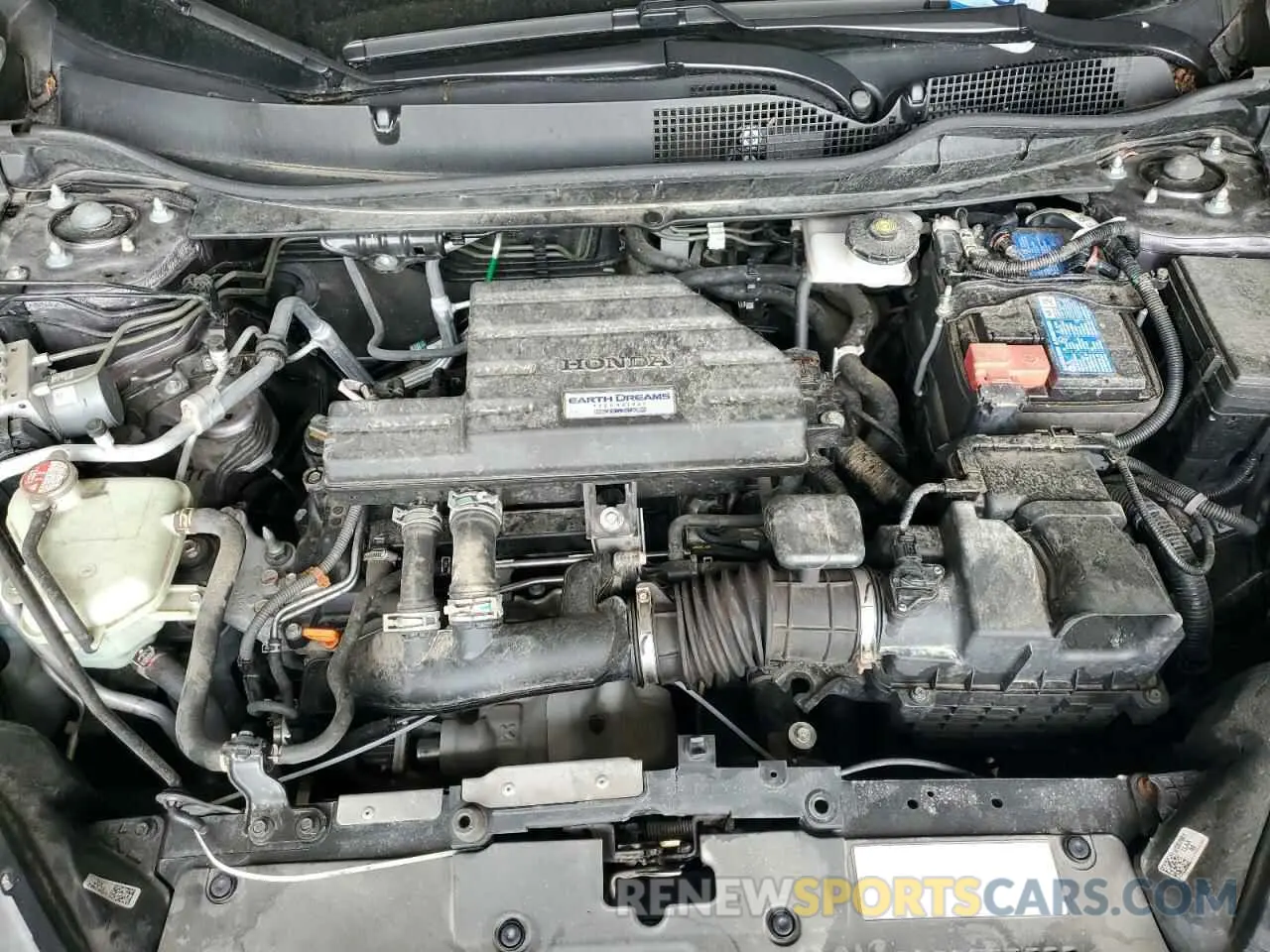 11 fotografías del automóvil dañado 2HKRW2H27LH658803 HONDA CRV 2020