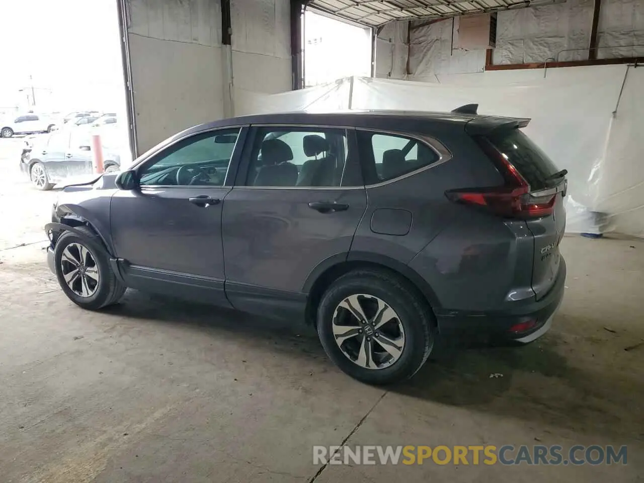 2 fotografías del automóvil dañado 2HKRW2H27LH658803 HONDA CRV 2020