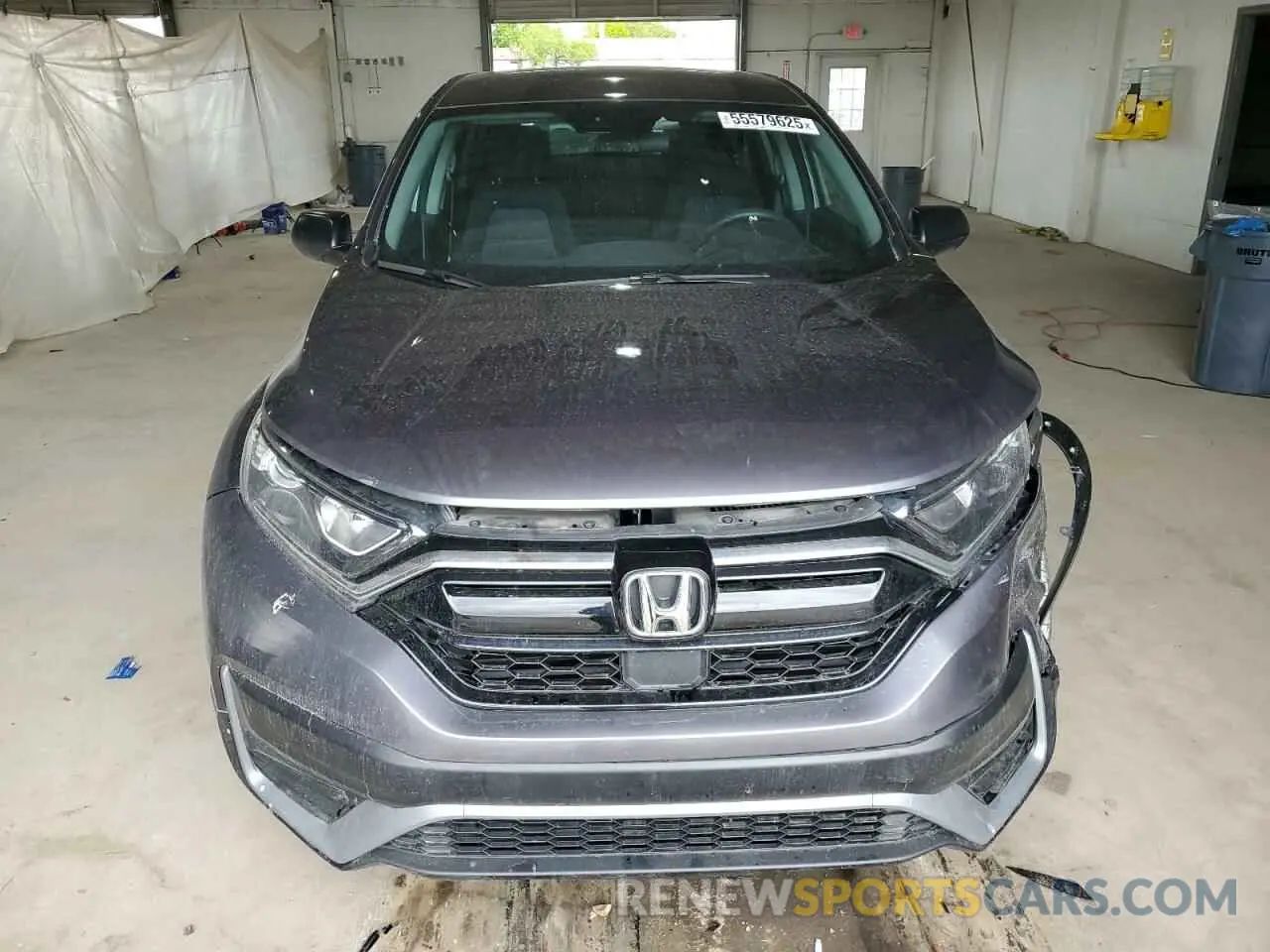 5 fotografías del automóvil dañado 2HKRW2H27LH658803 HONDA CRV 2020