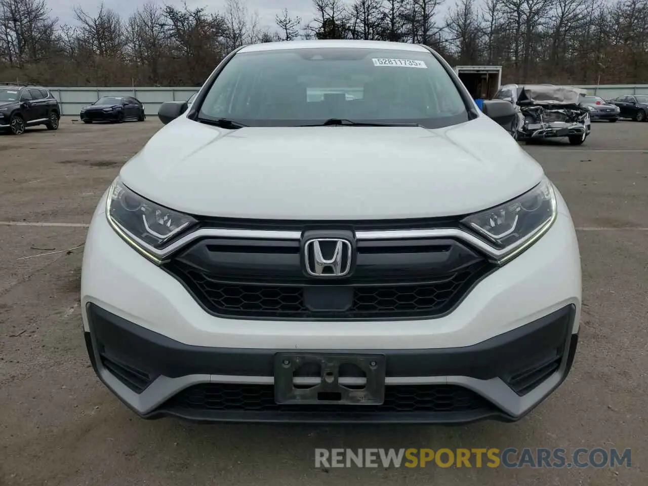 5 fotografías del automóvil dañado 2HKRW2H2XLH612334 HONDA CRV 2020