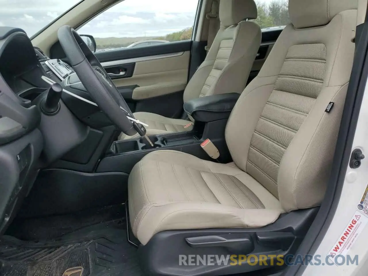 7 fotografías del automóvil dañado 2HKRW2H2XLH612334 HONDA CRV 2020