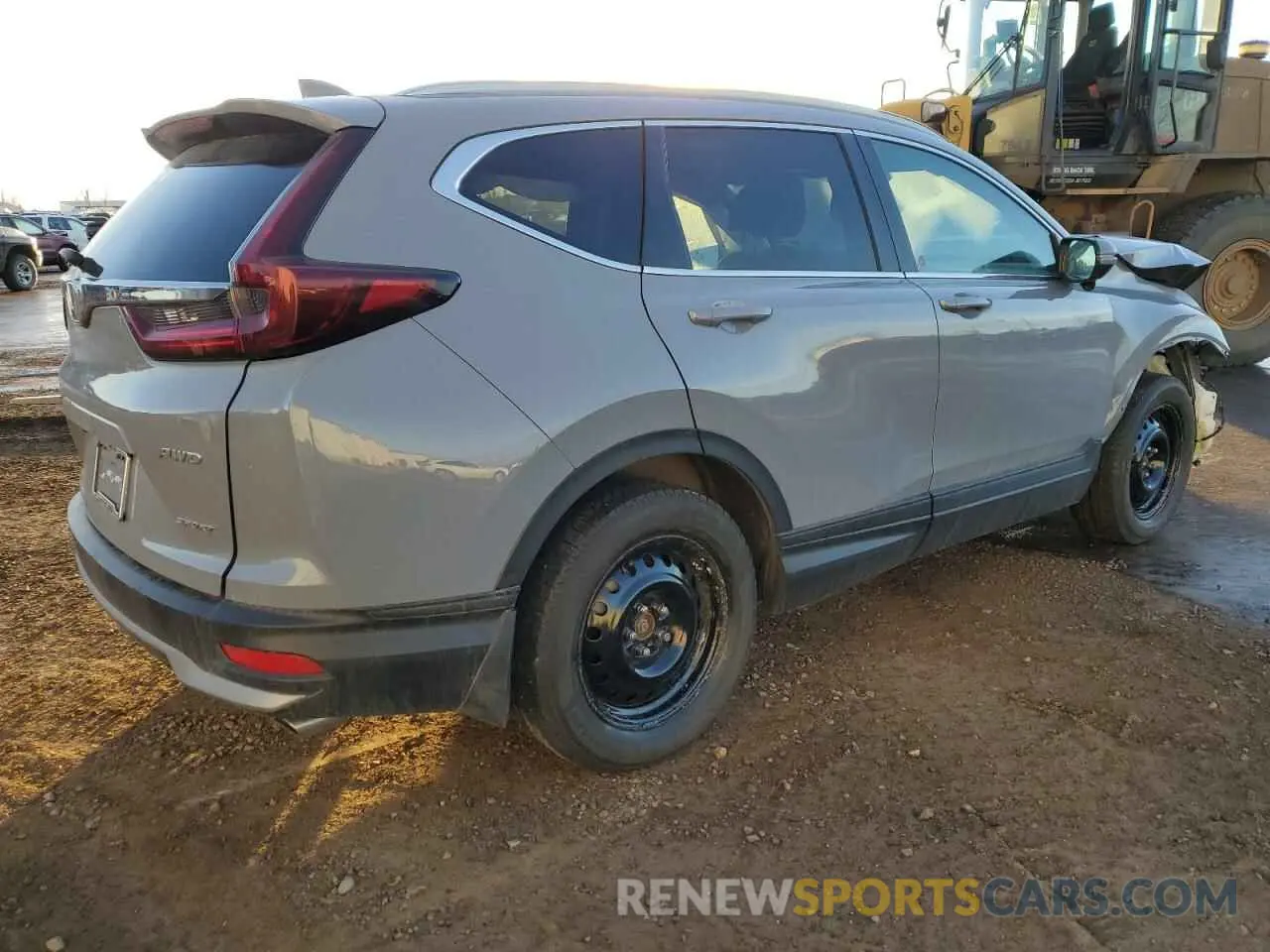 3 fotografías del automóvil dañado 2HKRW2H4XLH239538 HONDA CRV 2020