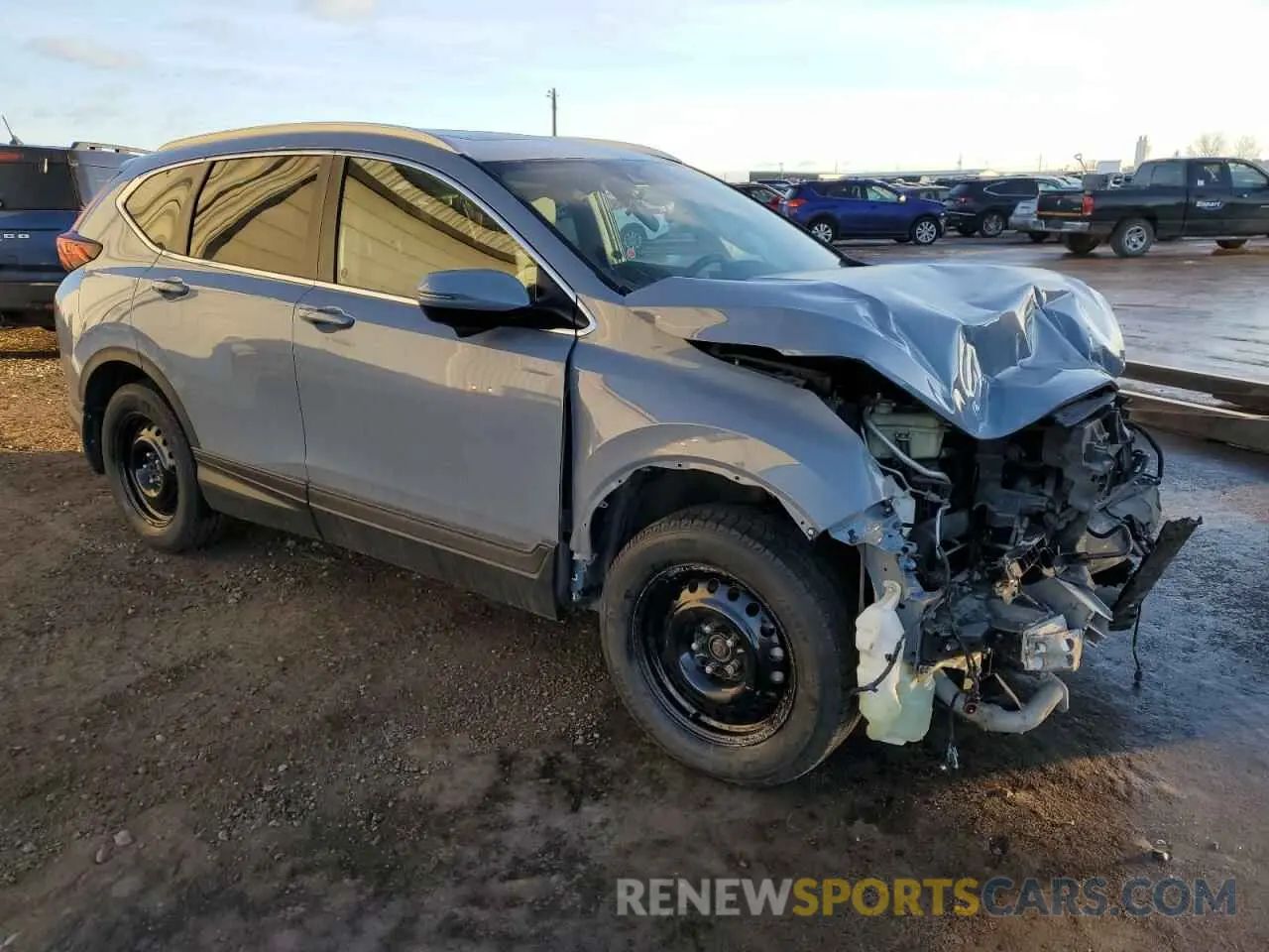 4 fotografías del automóvil dañado 2HKRW2H4XLH239538 HONDA CRV 2020