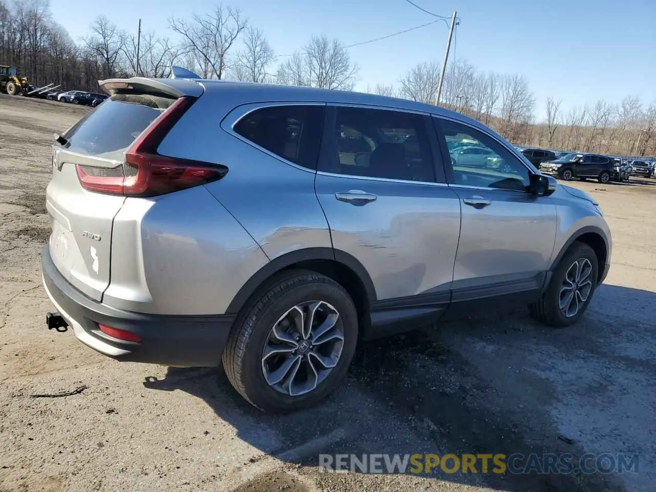 3 fotografías del automóvil dañado 2HKRW2H50LH618010 HONDA CRV 2020