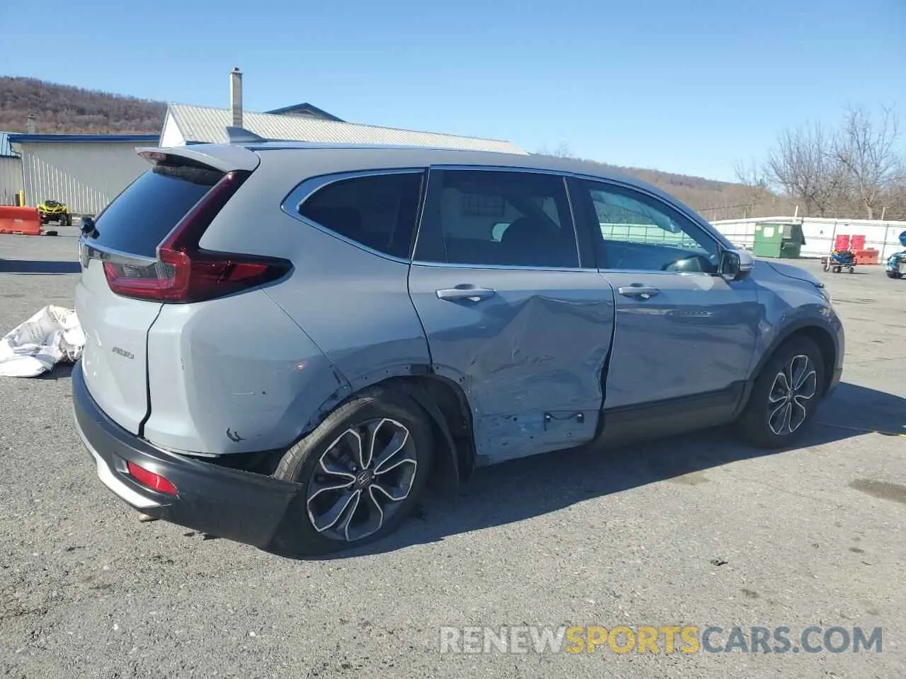 3 fotografías del automóvil dañado 2HKRW2H50LH658216 HONDA CRV 2020