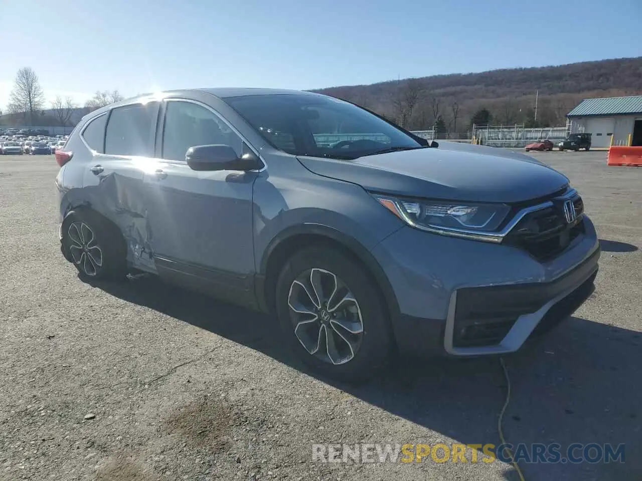 4 fotografías del automóvil dañado 2HKRW2H50LH658216 HONDA CRV 2020