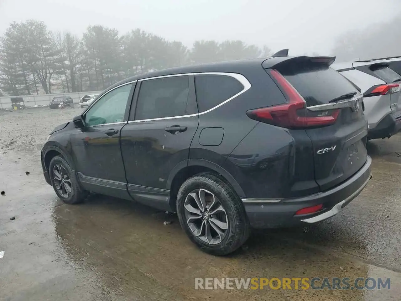 2 fotografías del automóvil dañado 2HKRW2H51LH616895 HONDA CRV 2020