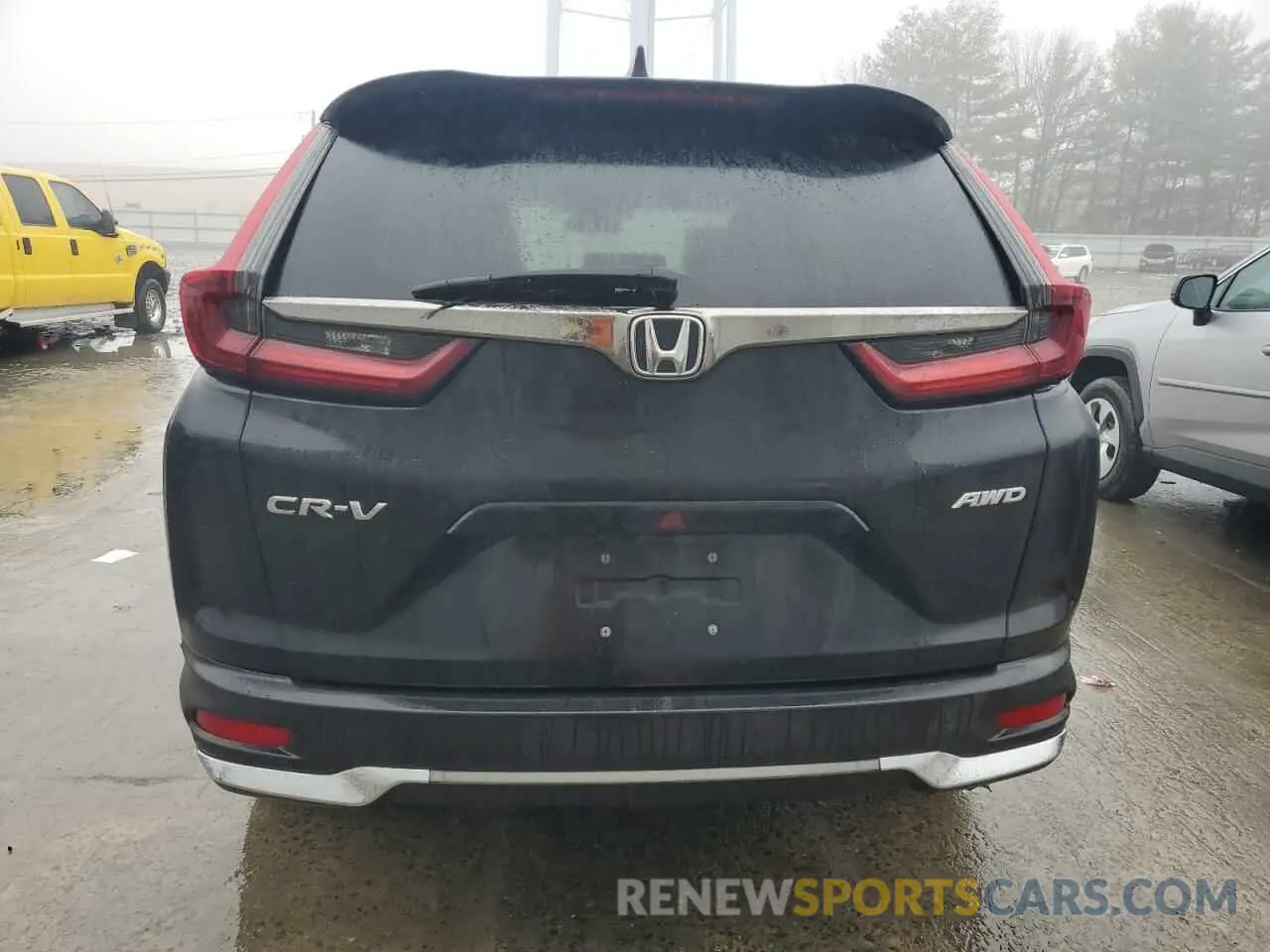 6 fotografías del automóvil dañado 2HKRW2H51LH616895 HONDA CRV 2020