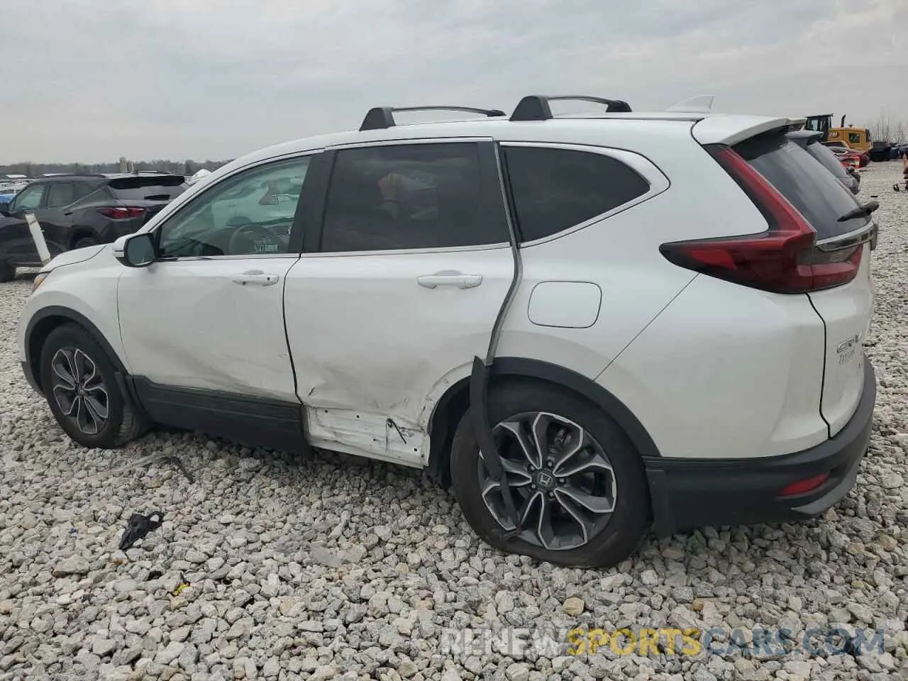 2 fotografías del automóvil dañado 2HKRW2H52LH648464 HONDA CRV 2020