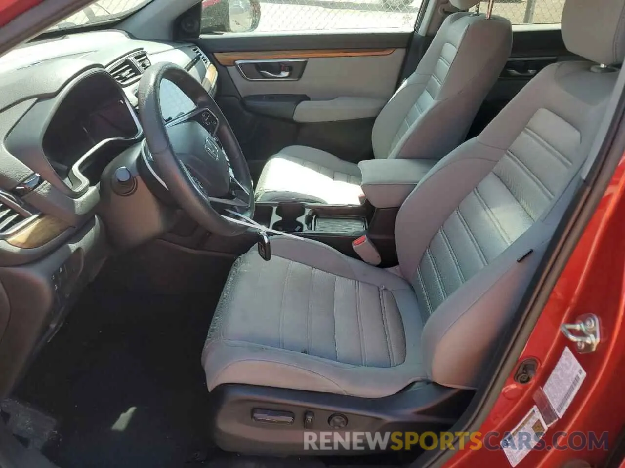 7 fotografías del automóvil dañado 2HKRW2H53LH637571 HONDA CRV 2020