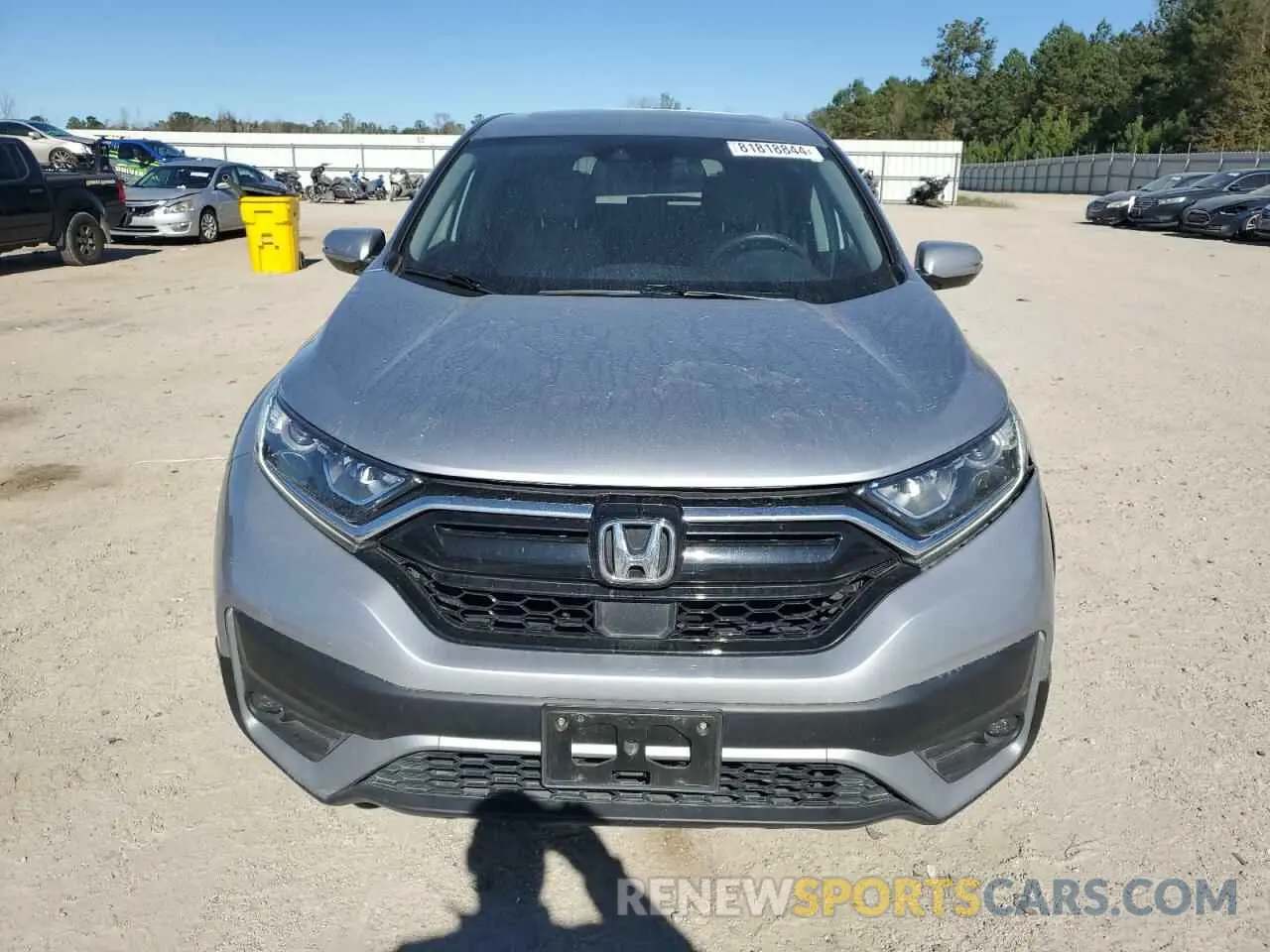 5 fotografías del automóvil dañado 2HKRW2H53LH690805 HONDA CRV 2020